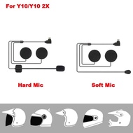 Headset For Y10/YP10 2X Motorcycle Helmet Bluetooth Intercom Motorcycle Headset Dedicated Microphone