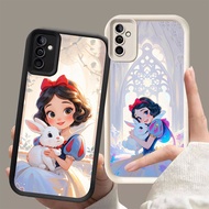 YZ-74snow White Cool Casing for Samsung A24 A04s A34 A14 A35 A15 A25 A05S A16 5G