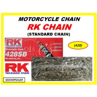 (428) RK MOTORCYCLE CHAIN / RK STANDARD CHAIN / RANTAI MOTOR STANDARD / RK CHAIN