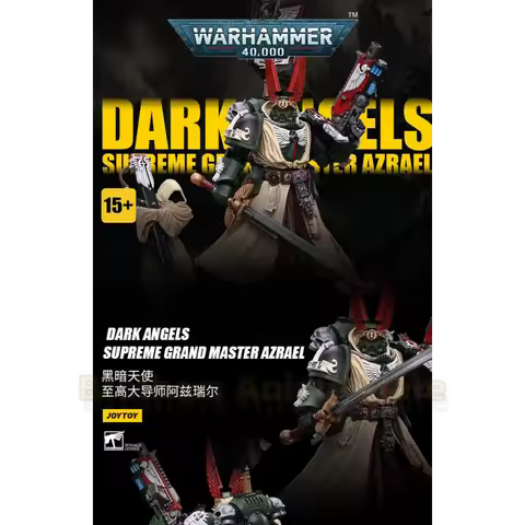 JOYTOY Dark Source Warhammer 40K Dark Angel Supreme Master Azrael movable soldier mannequin play 1:1