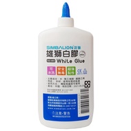 [Rainbow Stationery Shop] Lion White Glue Washable Non-Toxic Super Sticky GU-403 480g