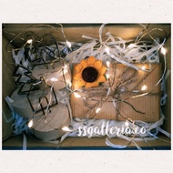 Box + Polaroid + Paper Holder + Lampu kelip-kelip