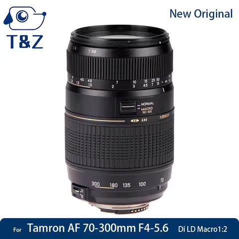 98% New Original For Tamron 70-300mm F4-5.6 A17 Macro Autofocus Lens For Nikon Canon Camera AF 70-30