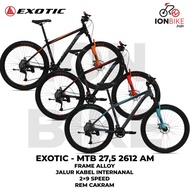 Sepeda Gunung MTB 27.5 Exotic 2612 AM 9 Speed Alloy Promo Murah 2612AM