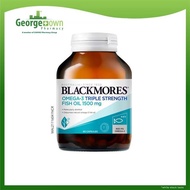 BLACKMORES OMEGA-3 TRIPLE STRENGTH FISH OIL 1500MG 60S