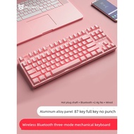 gaming keyboard aula keyboard keyboard Papan kekunci mekanikal Sensoni f87 mac paksi hitam tanpa way