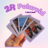 POLAROID UK 2R CUSTOM BACKGROUND Color aesthetic 2R Size Photo Printing/ VIRAL Photo Printing/