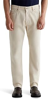 Jeans Men's Slim Straight Cloud Soft Jean, 1 Year Ivory Cream, 36W x 32L