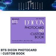 BTS DICON PHOTOCARD : CUSTOM BOOK