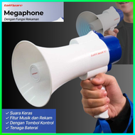 TOP PRODUK Taffware Pengeras Suara Megaphone Toa Charger Portable dengan Fungsi Rekaman 518 / Toa Pe