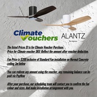 (FREE INSTALLATION BY AGENT, CLIMATE VOUCHER ACCEPTED) ALANTZ-COMFY 46 / 56 INCH SMART BLDC CEILING 