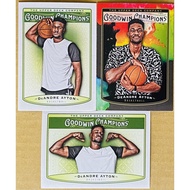 DEANDRE AYTON 3 Newcomer Basketball Cards RC UD 2019-20 GOODWIN CHAMPIONS Sun Team