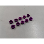 Aluminum shim M3x6 Purple 0.5/1.0/2.0/3.0mm