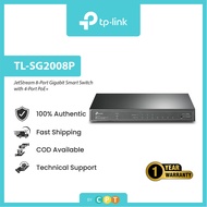 TP-Link TL-SG2008P JetStream 8-Port Gigabit Smart Switch with 4-Port PoE+