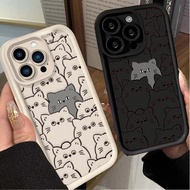 Phone Case For Motorola Moto G86 G56 G14 G52 E14 G05 G34 G75 GPlay 2025 E13 E40 E32 So Couple Cat Cu