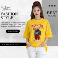 Bear Estensi Women's T-shirt ML XL XXL Latest Trendy Women's T-shirt