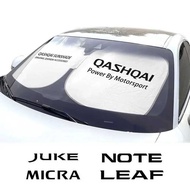For NISSAN Altima Juke Leaf Maxima Micra Murano Patrol Qashqai Rogue Sentra X-Trail Car Sun Shade Wi