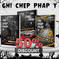 Sách -Combo 3 cuốn Ghi chép pháp y 123 (Tặng kèm bookmark)