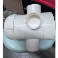 BBB UPVC FLOOR GULLY TRAP & GULLY TRAP END CAP 110MM X 50MM ( TOILET GULLY TRAP )(BILIK AIR GULLY TR