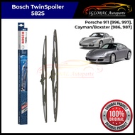 Porsche 911 [996, 997], Boxster & Cayman [986, 987] Bosch Twin Spoiler 582S Windscreen Wiper Set (22