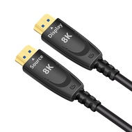 8K 光ファイバー HDMI ケーブル 8M 8K@60HZ 4K@120Hz 2K@144Hz 48Gbps 3D eARC DTS:X Atoms HDMIケーブル 超高速伝送 Ultra HDR