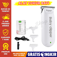 BISA COD - Alat Cukur Rambut Bayi Alat Cukur Rambut Elektrik Charger 1 Set Lengkap Alat Cukur Bayi Tanpa Suara Pencukur Rambut Anak Biutte.co Kemei Alat Cukur Rambut Bayi Elektrik Baby Shaver KM-1319 - Boom Shop