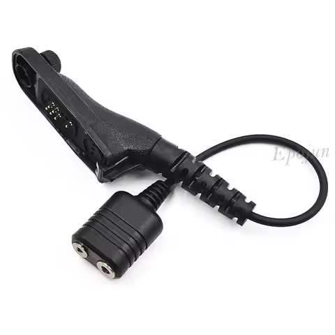 Audio Adapter Converter Cable for Motorola Radio DP4800 DP4400 DP4600 DP4401 DP4801 Walkie Talkie to