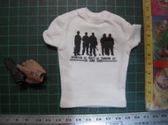  MCToys T恤  MCF-001-J T-shirt早期商品(品質作工縫線剪裁有料) 1/6 比例男性服裝如圖所示