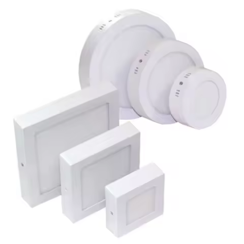 Surface LED Square Ceiling Light 9W 15W 25W LED Panel Light Down Light with driver AC85-265V AC110V/