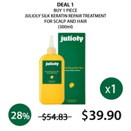 (JULIOLY) Silk Keratin Repair Treatment for Scalp and Hair 300ml - COCOMO