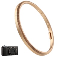 Haoge RRC-GR4-Rose gold Metal Decorate Ring Cap for RICOH GR IV GR4 HDF Camera replaces GN-3