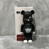 HITAM Bearbrick BE@RBRICK Bear Brick SB 400% Action Figure Black Black