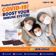 6boxes 24 Alkaline-C Sodium Ascorbate (Non Acidic) by Em-Core