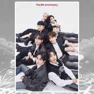 STRAYKIDS 8th Anniversary Poster Adhesive Poster Sticker FELIX HAN Seungmin