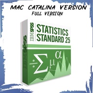 PAKET APLIKASI SOFTWARE SPSS 25 UNTUK MAC CATALINA ANALISIS STATISTIK ILMIAH
