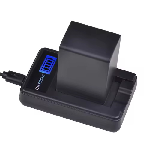 Batmax 2900mAh BP-828 BP828 Battery+LCD USB Charger for Canon VIXIA HF G30,G40,XA20,XA30, XA35, XA40