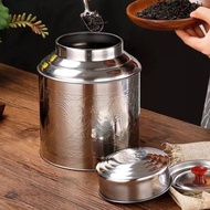 Tea Tin Tin Box Tea Cans Food Storage Container Metal Tea Tins Airtight Food Storage Canisters Food 