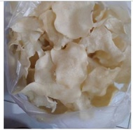250 gram-Keripik gadung Madura Mentah/ Kerupuk gadung mentah/ Krecek gadung