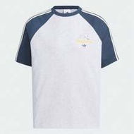 เสื้อยืดแขนสั้นผู้ชาย U Raglan, คอปกถักสั้น TKG6685