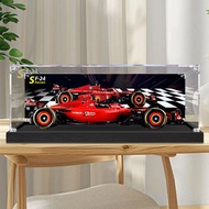 [Transparent Display Box] Mechanical Set Series Ferrari SF-24 Racing Car Acrylic Display Box Suitabl