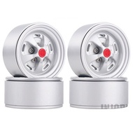1.9 Classic Wheel Rim Metal Alloy Beadlock 1/10 RC Crawler Axial SCX10 mn999 HBR1001