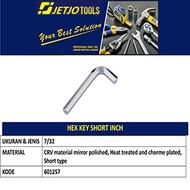 Key L 7/32 JETJO TOOLS 601257 / Lakoni PRO Short Inch Hex Key