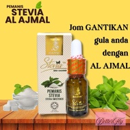 AL AJMAL STEVIA sweetener zero calories sugar replacement 10ml stevia ajmal