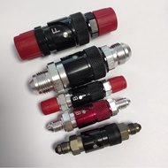 Aluminum Alloy brake line an3 3an an6 6an quick release connector fitting for brake line oil fuel fl