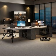 _職員辦公桌椅組合屏風辦公電腦桌4四6六人工位辦公卡座員工辦公桌