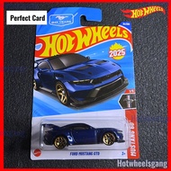 Hot Wheels Ford Mustang GTD 2025 Second Edition Blue Hotwheel Ford Mustang gtd 2025 New Car Hotwheel