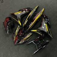 Y15 V1/V2 COVERSET EXCITER RC HITAM KUNING 2017 HLD