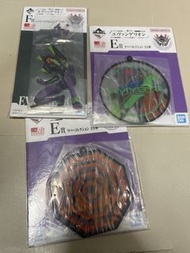 新世紀福音戰士一番賞 E賞 F賞 Eva一番賞 杯墊/吊飾
