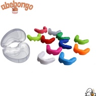 ABEBONGONY Mouth Guard, Silicone Professional Teeth Protection,  7 Colors Boxing Gum Shield Adult Ki