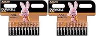 20 x Duracell AAA Plus (2 Blistercard with 10 Batteries) 20 Batteries Mini Stylus (LR03/MN2400)